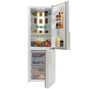 یخچال فریزر پایین اسنوا 24 فوت سری افرا سفید چرمی مدل SBDI-S100LW