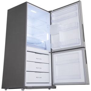 یخچال فریزر پایین اسنوا 26 فوت سری راشین هوشمند استیل مدل SBDI-L300SS