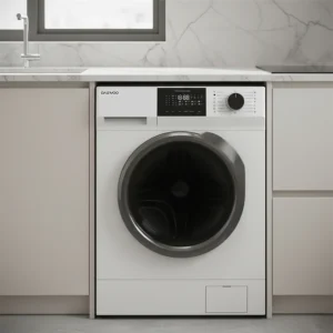 ماشین لباسشویی دوو سری سانسو 8 کیلویی سفید مدل LM-811W